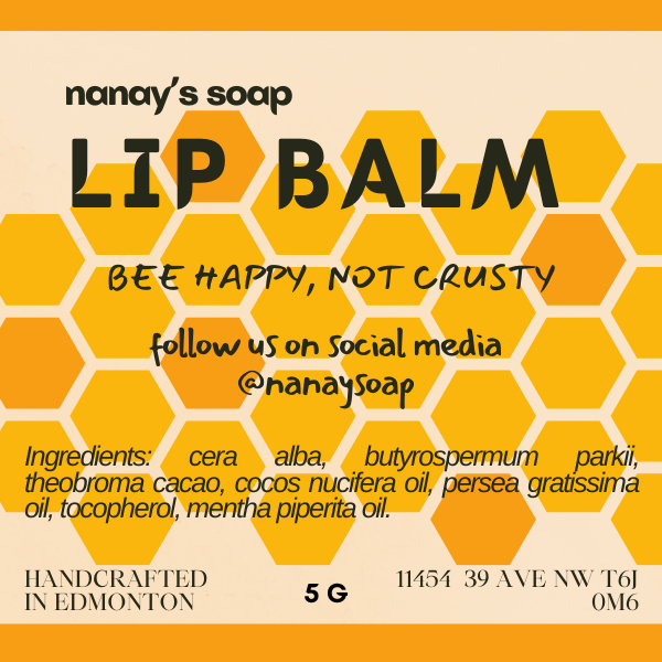 Beeswax Lip Balm with Peppermint