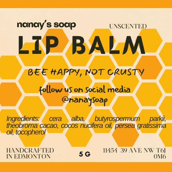 Beeswax Lip Balm without Peppermint