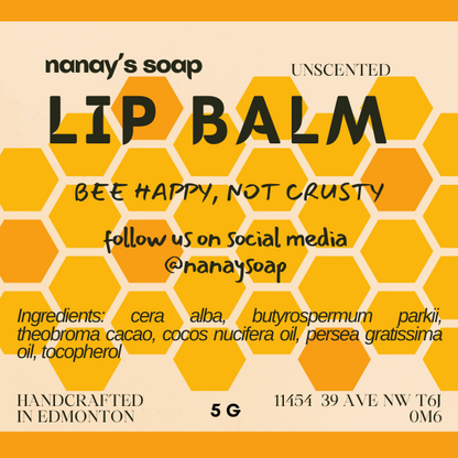 Beeswax Lip Balm without Peppermint