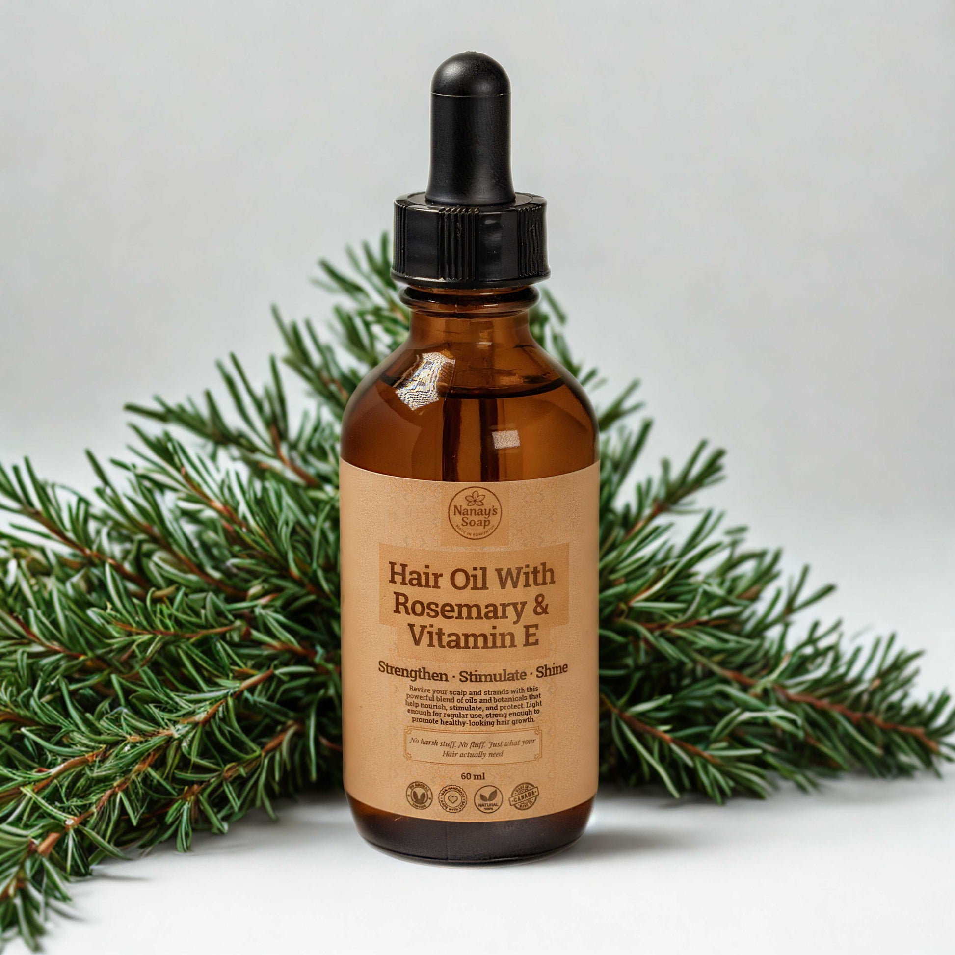 ROSEMARY & VITAMIN E HAIR OIL