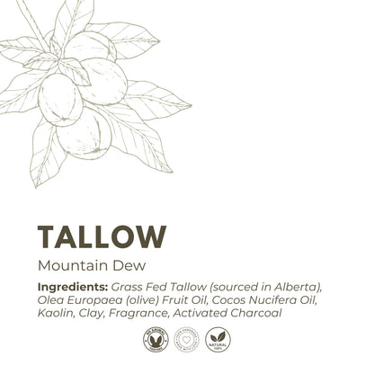Alberta Grass Fed Tallow Soap